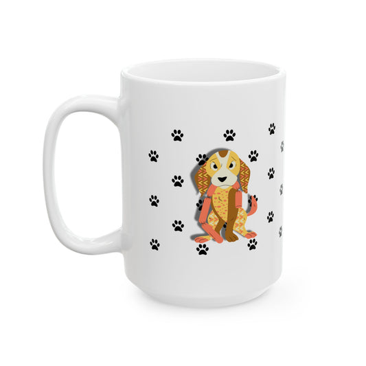 The Best Part of My Day Is You Ceramic Mug – Dog & Sausage Edition, 11oz / 15oz, Dishwasher Safe